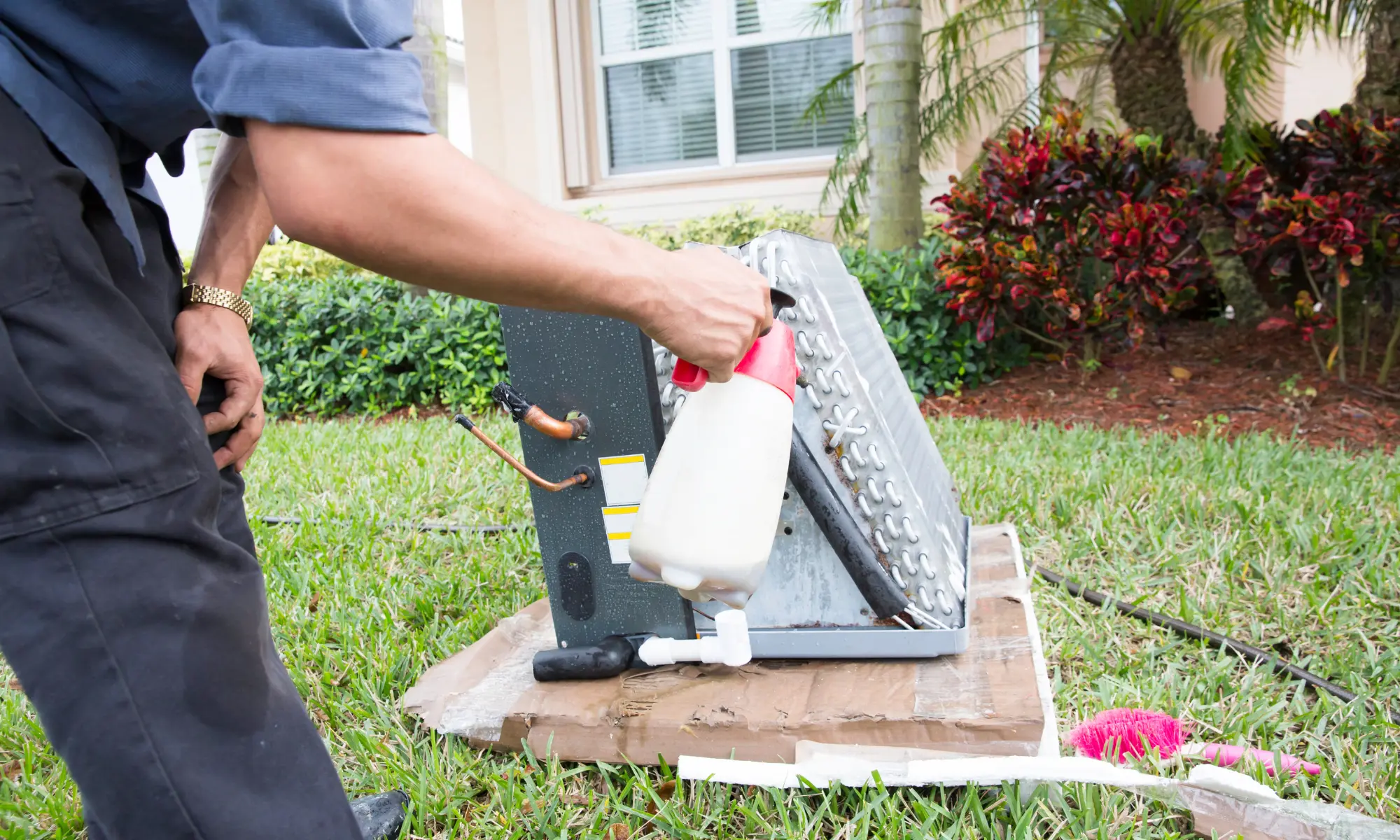 Cleaning Condenser Coils